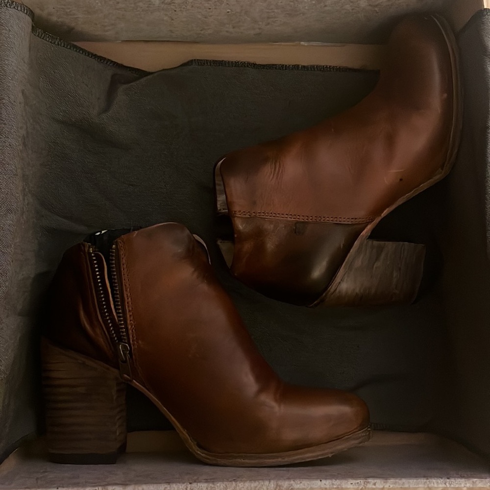 Darius Freebirds size 7 Cognac brown. Unbelievably well constructed. Little wear - Picture 7 of 16